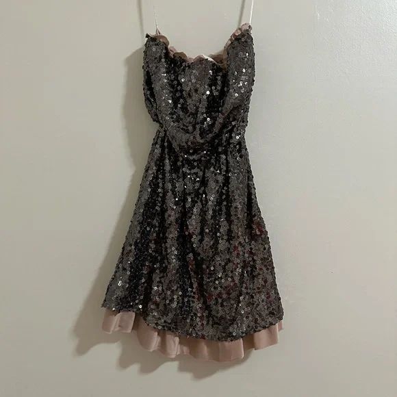 green emerald velvet dress Square Neck Sequin A Line Dress | A-Line Dress